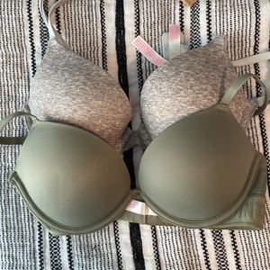 VS PINK Everywhere push-up bra like new